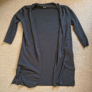 MM Lafleur Charcoal Knit Cardigan